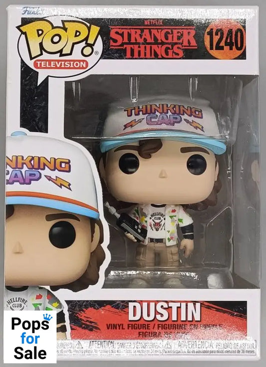 #1240 Dustin - Stranger Things - Box Damaged Funko POP