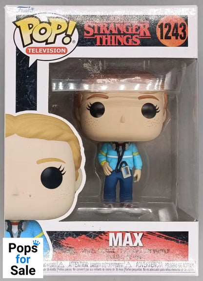 1243 Max - Stranger Things Funko POP - Box Damaged