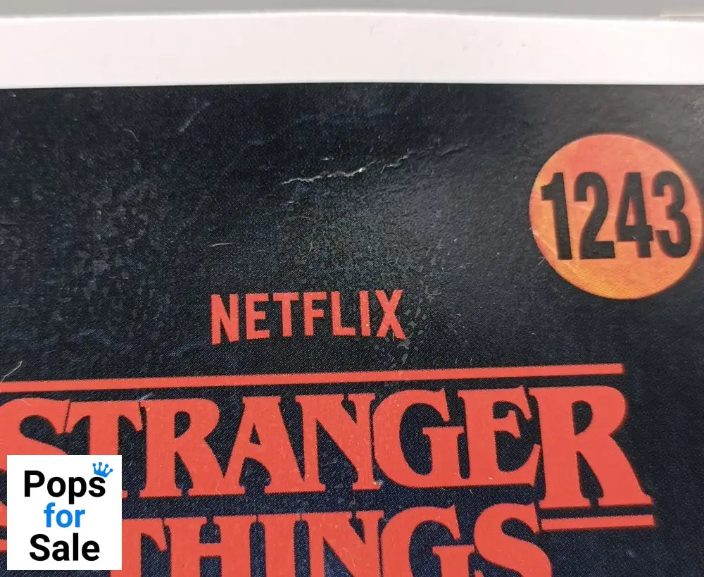1243 Max - Stranger Things Funko POP - Box Damaged