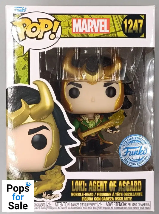 1247 Loki: Agent of Asgard - Marvel Funko POP