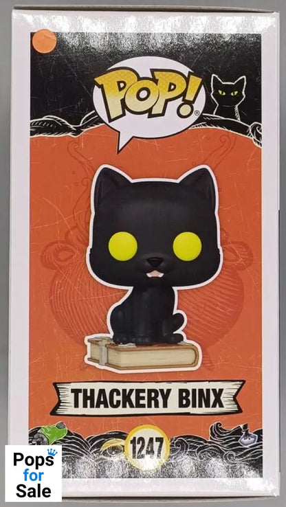 #1247 Thackery Binx - Disney Hocus Pocus - Box Damaged Funko POP - PopsforSale.co.uk