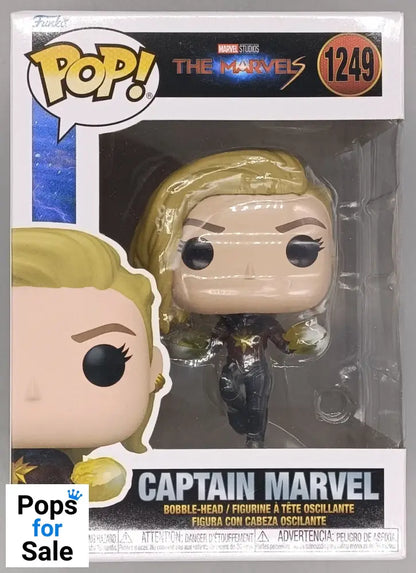 1249 Captain Marvel - Marvel - The Marvels - Funko POP - Box Damaged