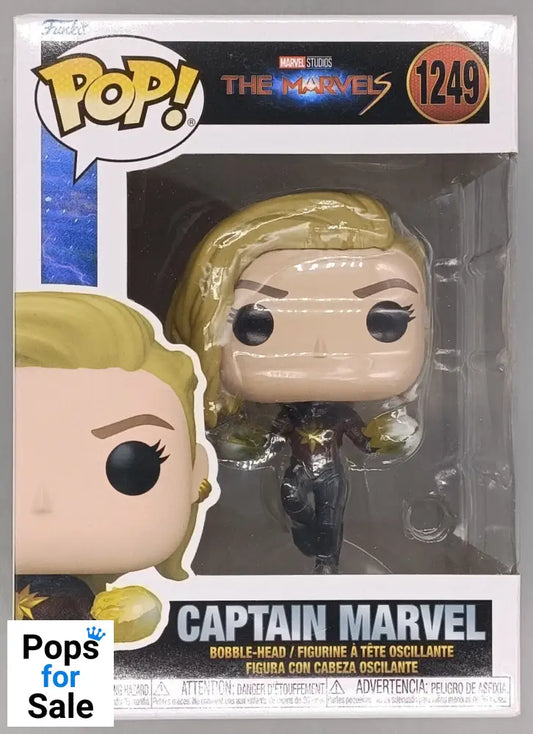 1249 Captain Marvel - Marvel - The Marvels - Funko POP - Box Damaged
