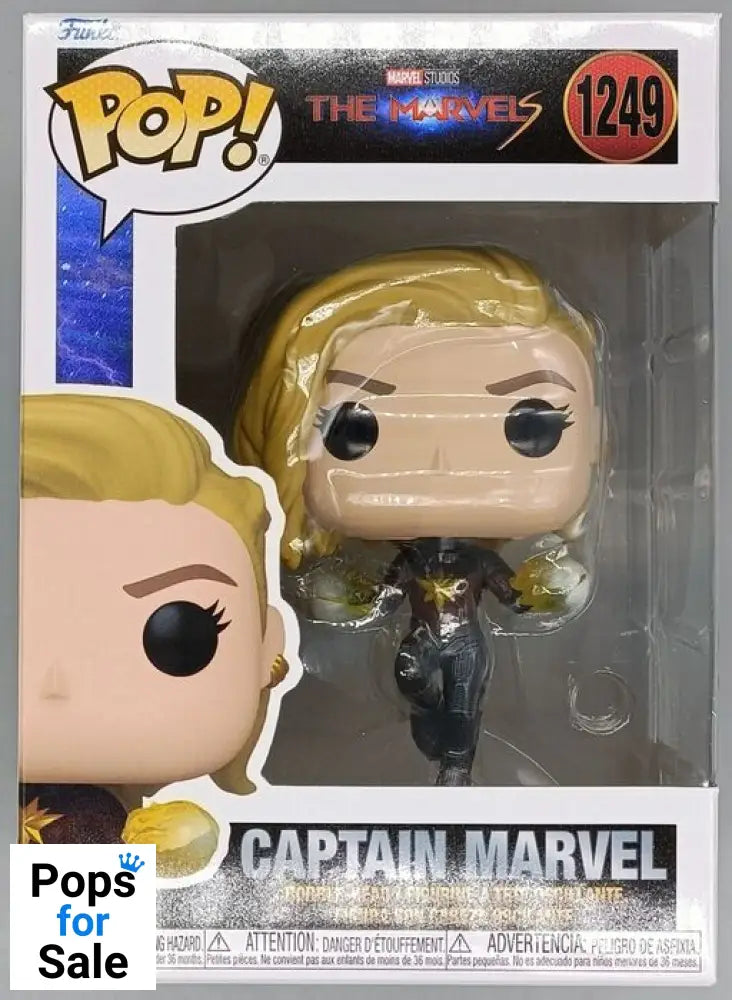 1249 Captain Marvel - The Marvels - New Funko POP