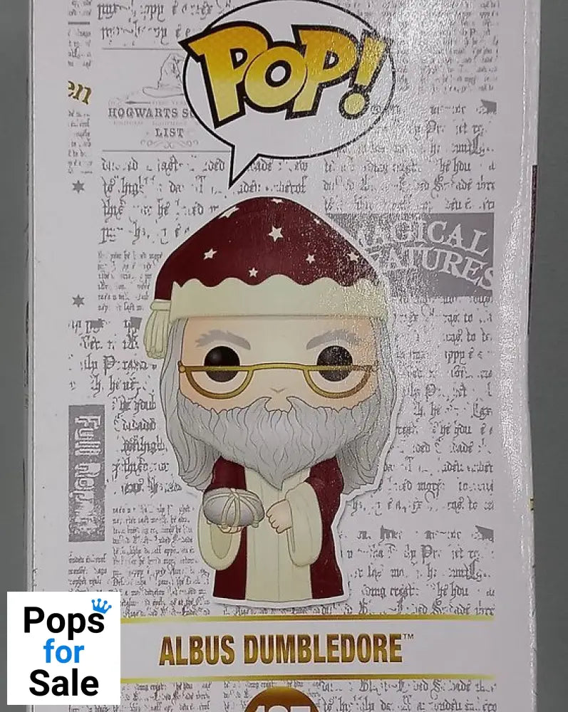 125 Albus Dumbledore (Holiday) - Harry Potter - Funko POP - Box Damaged