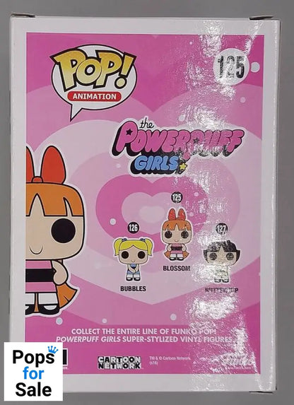 #125 Blossom (First to Market) Powerpuff Girls - Box Damaged Funko POP