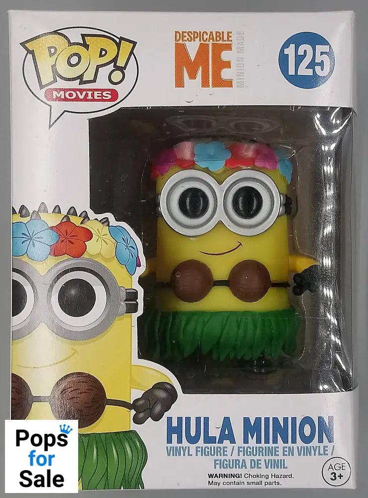 125 Hula Minion - Despicable Me Funko POP