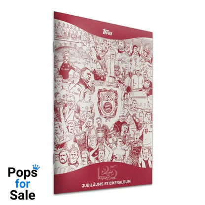 125 Jahre FC Bayern München Sticker Collection Album *German Version* Album & stickers