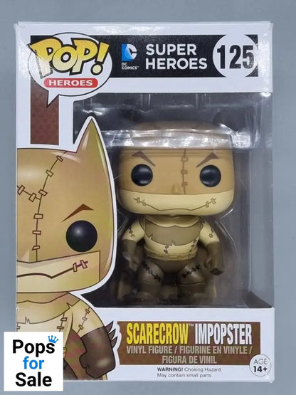 #125 Scarecrow Impopster - DC Batman - Box Damaged Funko POP