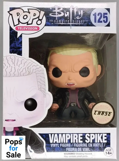 125 Spike (Vampire) - Chase - Buffy the Vampire Slayer Funko POP - Box Damaged
