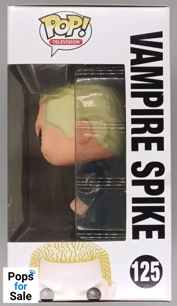 125 Spike (Vampire) - Chase - Buffy the Vampire Slayer Funko POP - Box Damaged