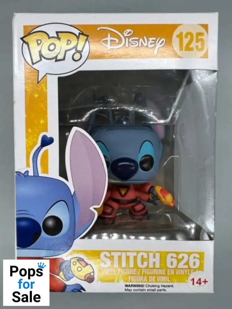 125 Stitch 626 - Disney Lilo & Stitch - Damaged Box Funko POP