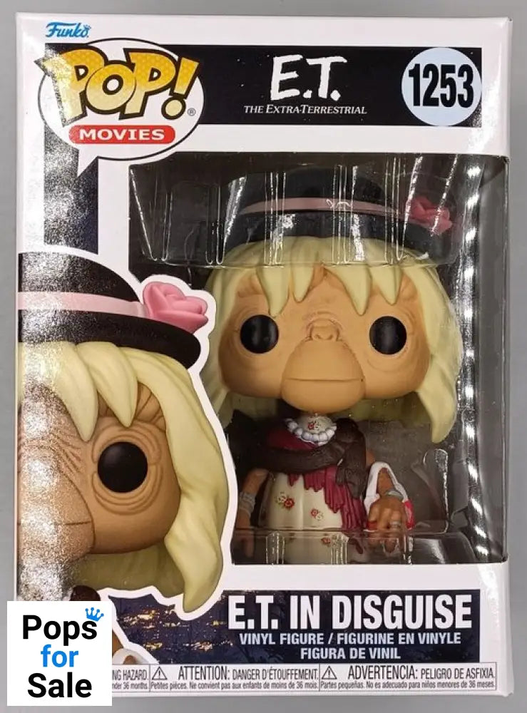 #1253 E.T. in Disguise - E.T. The Extra-Terrestrial Funko POP - PopsforSale.co.uk