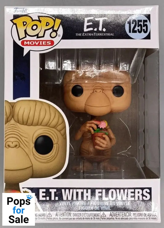 1255 E.T. with Flowers - E.T. The Extra-Terrestrial Funko POP
