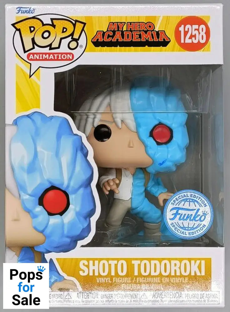 #1258 Shoto Todoroki (Hero Costume) My Hero Academia Funko POP - PopsforSale.co.uk