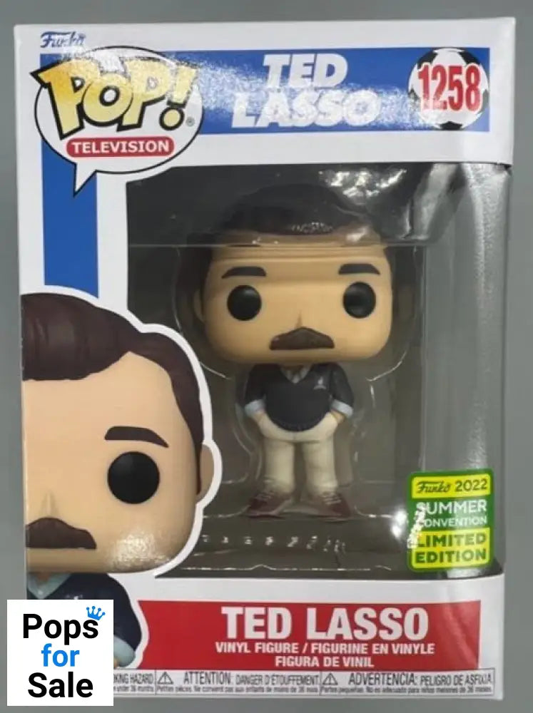1258 Ted Lasso - Ted Lasso - 2022 Con Funko POP