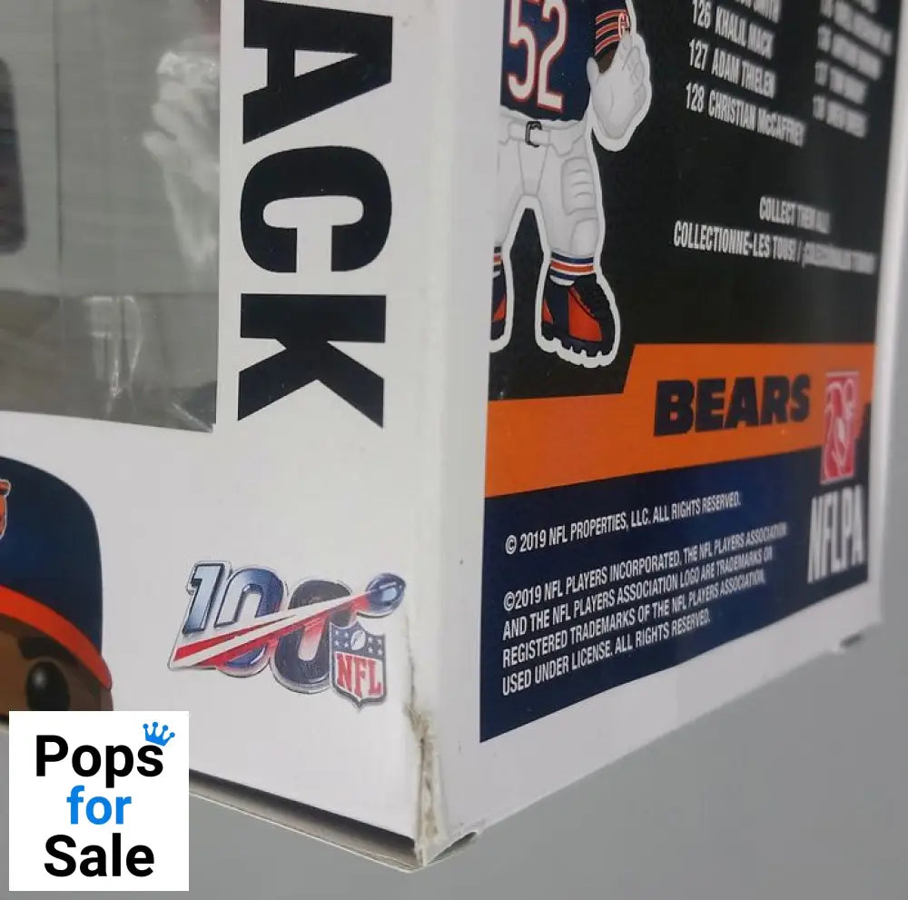 #126 Khalil Mack (Chicago Bears) - NFL - Box Damaged Funko POP - PopsforSale.co.uk