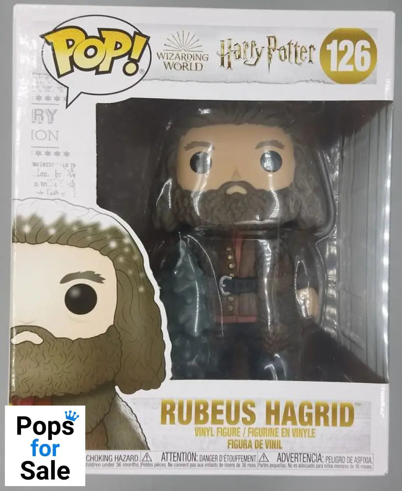 126 Rubeus Hagrid (Holiday) - 6 Inch - Harry Potter Funko POP