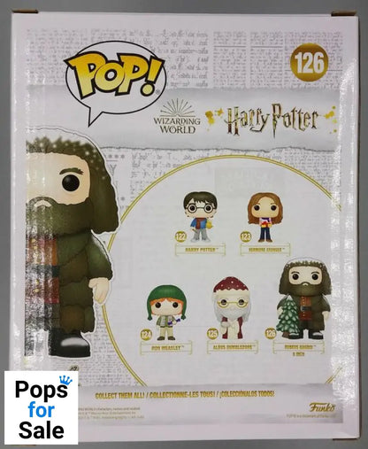 126 Rubeus Hagrid (Holiday) - 6 Inch - Harry Potter Funko POP