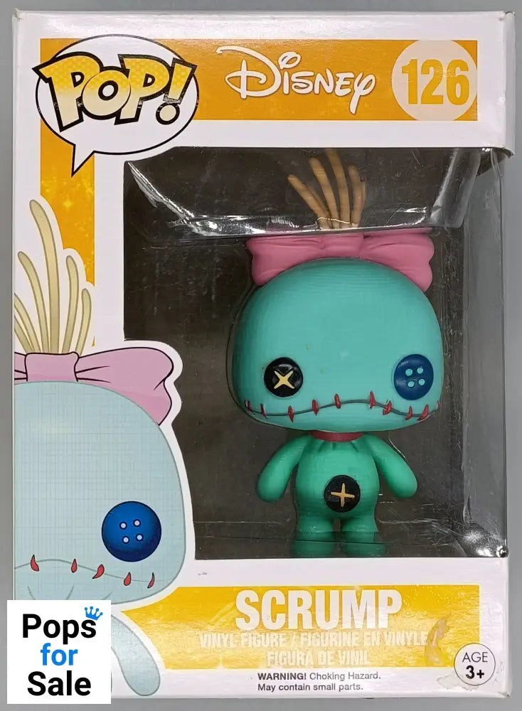 126 Scrump - Disney Lilo & Stitch - Box Damaged Funko POP