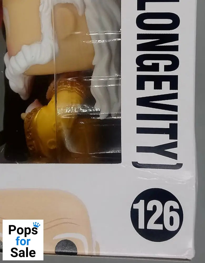 #126 Shou (Longevity) Asia - Three Immortals - 2021 C Box Damaged Funko POP - PopsforSale.co.uk