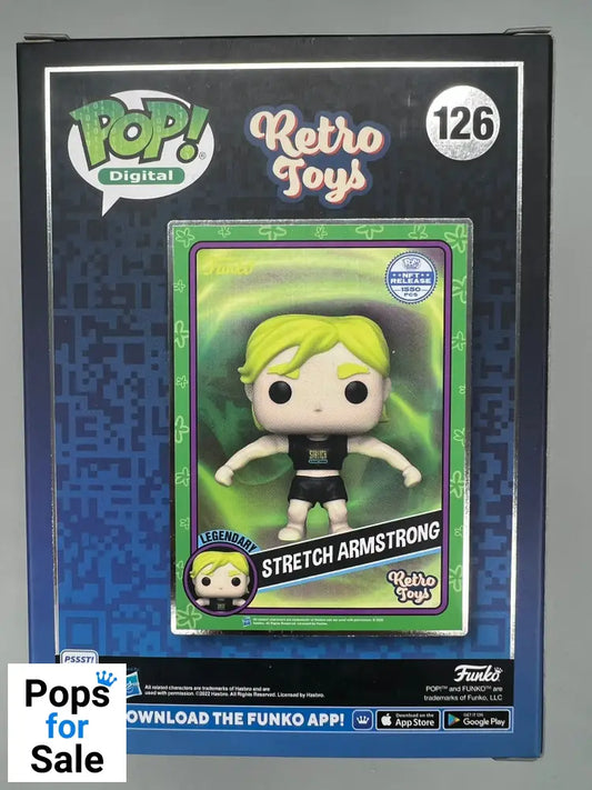 #126 Stretch Armstrong Digital 1550pc LE - Retro Toys Funko POP