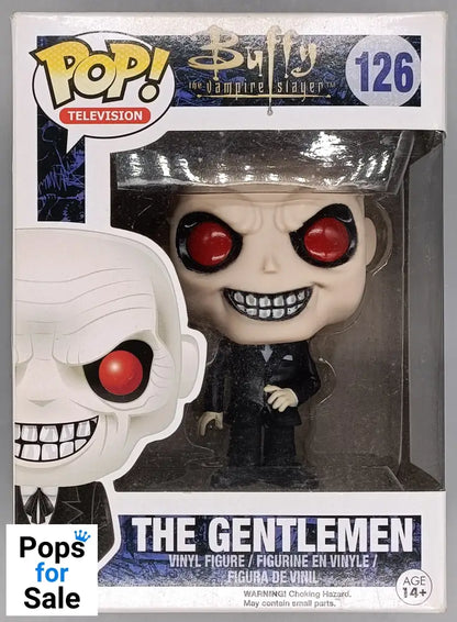 126 The Gentlemen - Buffy the Vampire Slayer - Funko POP - Box Damaged