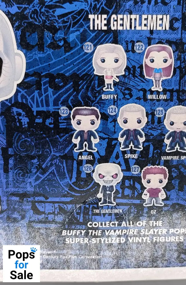126 The Gentlemen - Buffy the Vampire Slayer - Funko POP - Box Damaged