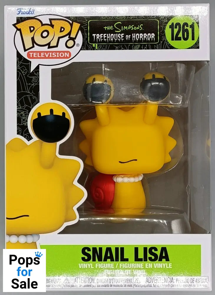 1261 Snail Lisa - The Simpsons - Funko POP New