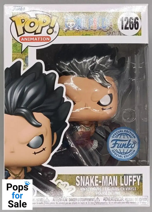 #1266 Snake-Man Luffy Metallic - One Piece Funko POP