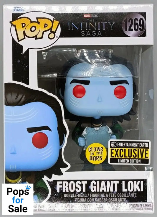 1269 Frost Giant Loki Glow Marvel Infinity Saga Box Damaged Funko POP