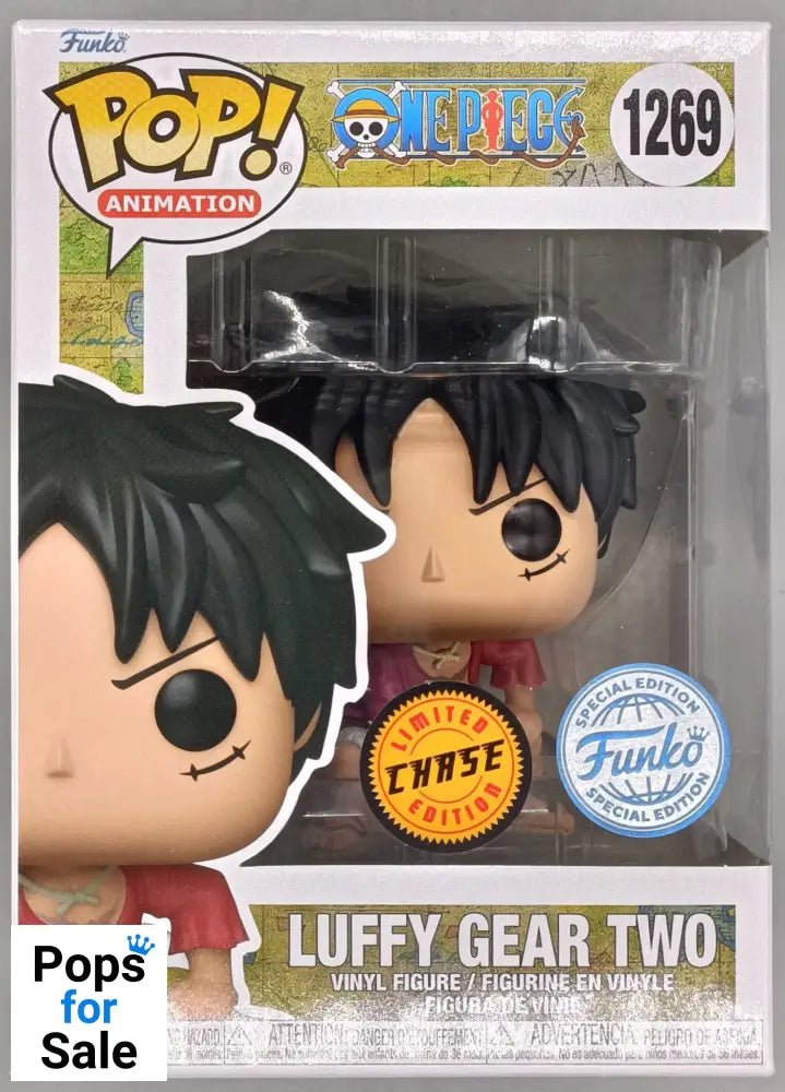 #1269 Luffy Gear Two (Haki Arm) Chase - One Piece Funko POP - PopsforSale.co.uk