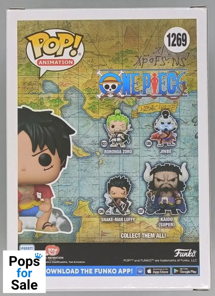 #1269 Luffy Gear Two (Haki Arm) Chase - One Piece Funko POP