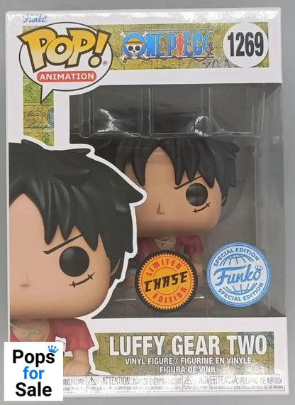 #1269 Luffy Gear Two (Haki Arm) Chase - One Piece Funko POP