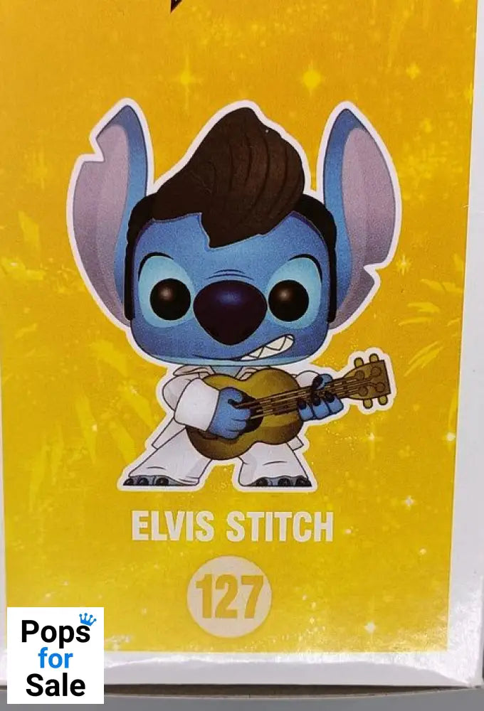 127 Elvis Stitch - Disney Lilo & Stitch Box Damaged Funko POP