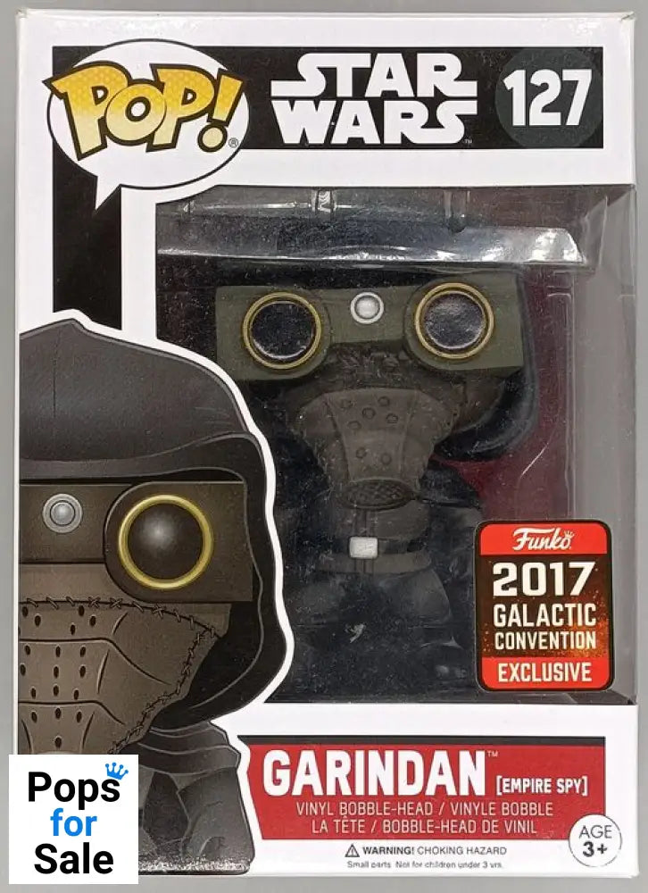 #127 Garindan (Empire Spy) - Star Wars - 2017 Con Funko POP - PopsforSale.co.uk