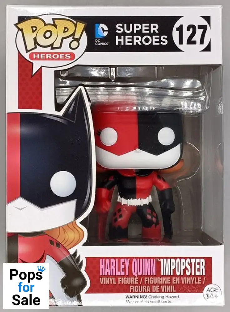 127 Harley Quinn Impopster - DC Super Heroes Funko POP