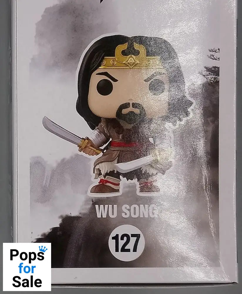 #127 Wu Song - Asia - Water Margin 2021 Con - Box Damaged Funko POP - PopsforSale.co.uk