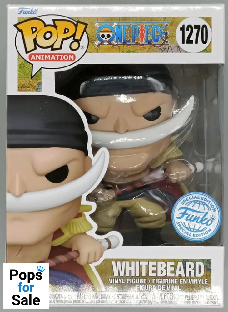 #1270 Whitebeard - One Piece Funko POP - PopsforSale.co.uk