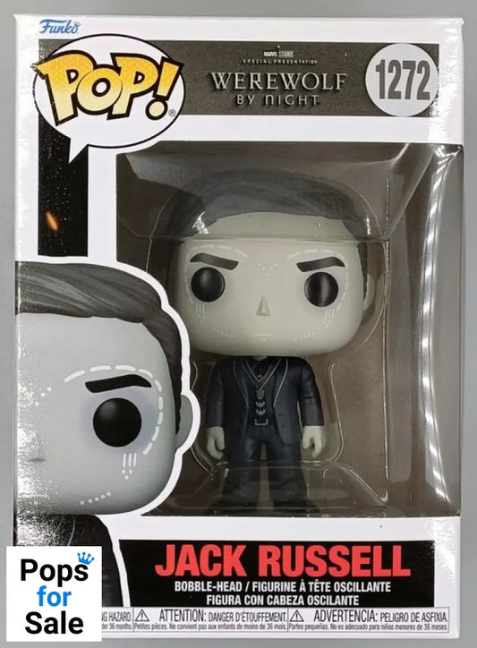 #1272 Jack Russell - Marvel - Werewolf By Night Box Damaged Funko POP - PopsforSale.co.uk