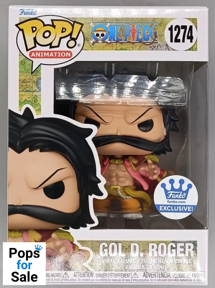 #1274 Gol D. Roger - One Piece Funko POP - PopsforSale.co.uk