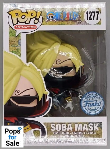 #1277 Soba Mask - One Piece Funko POP - PopsforSale.co.uk