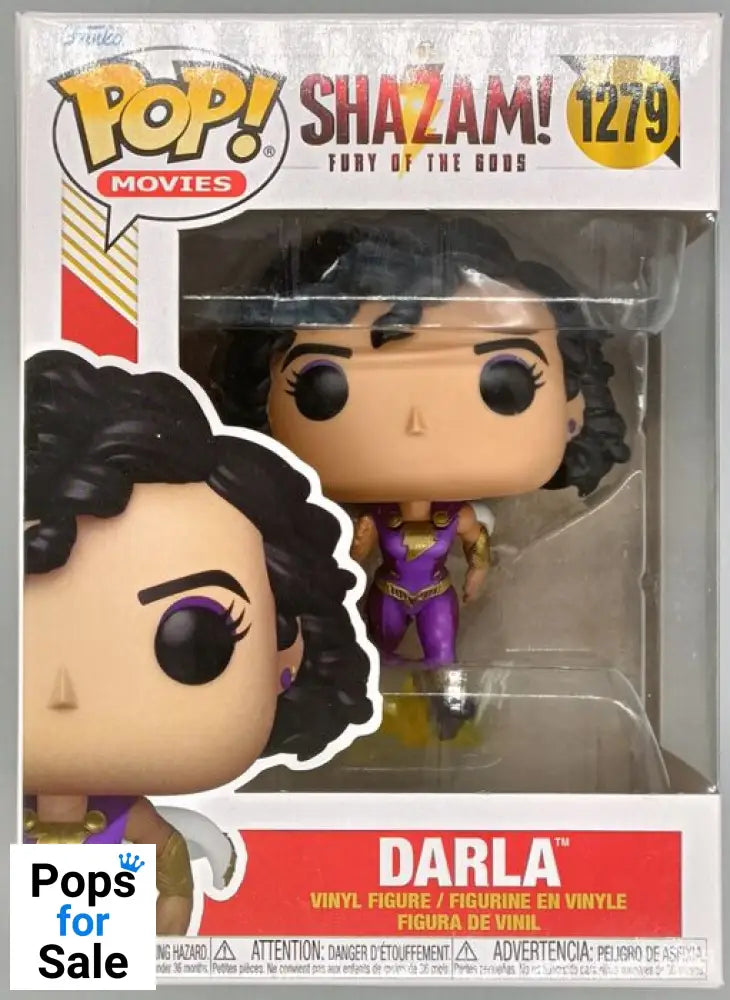 1279 Darla - DC Shazam 2 - Box Damaged Funko POP