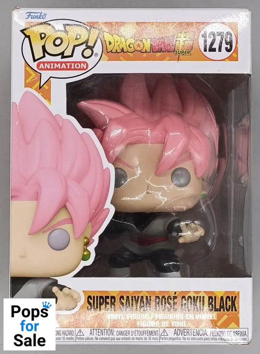 1279 Super Saiyan Rose Goku Black (w/ Scythe) Dragon Ball Super Funko POP - Box Damaged