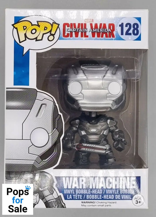 #128 War Machine - Marvel Captain America Civil War Funko POP - PopsforSale.co.uk