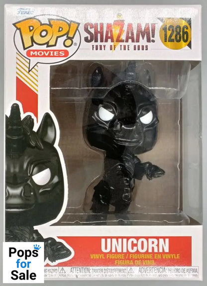 #1286 Unicorn - DC Shazam 2 - Box Damaged Funko POP - PopsforSale.co.uk