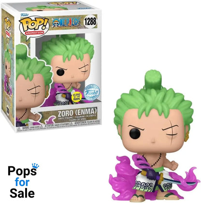 1288 Zoro (Enma) Glow - One Piece New Funko POP