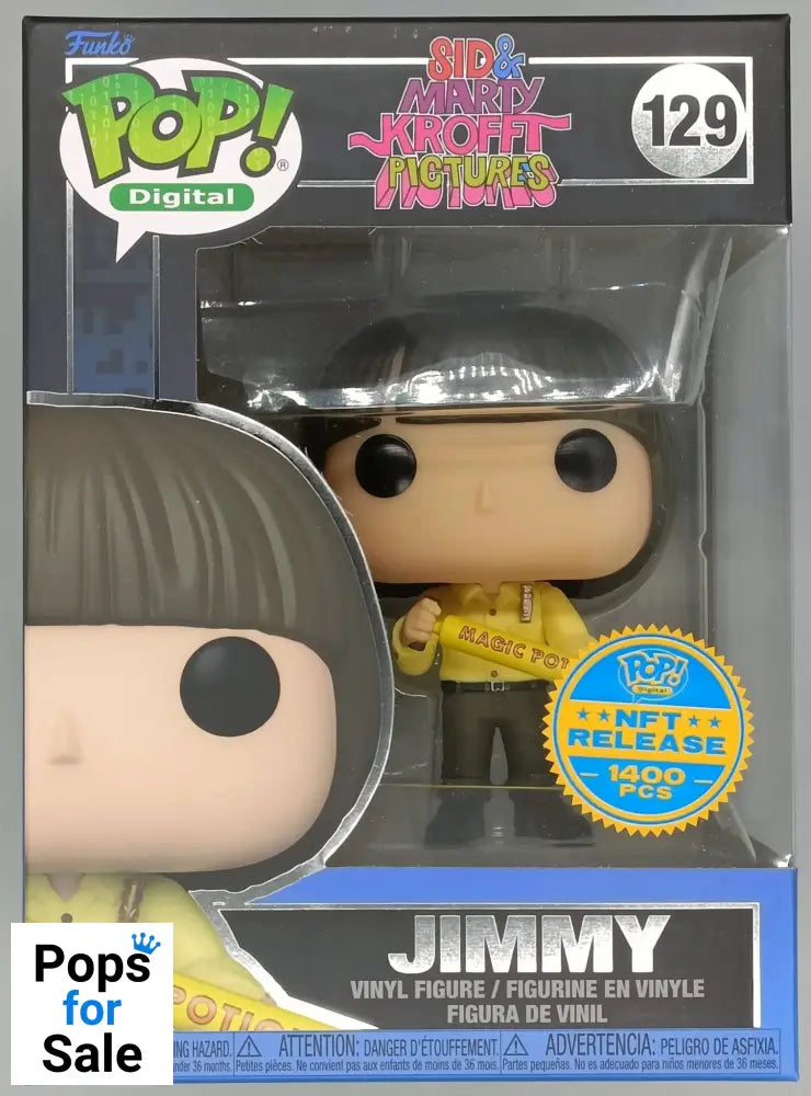 #129 Jimmy Digital 1400pc LE - Sid & Marty Krofft Funko POP - PopsforSale.co.uk