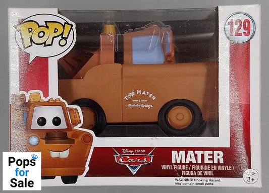 #129 Mater - Disney Cars - Box Damaged Funko POP - PopsforSale.co.uk