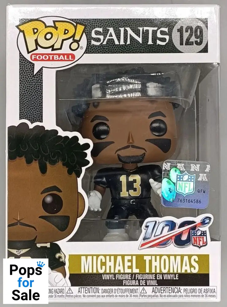 #129 Michael Thomas - NFL Saints - Box Damaged Funko POP